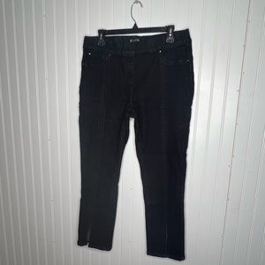 A.Z.I New York Split Hem Pull On Jeans Size 12